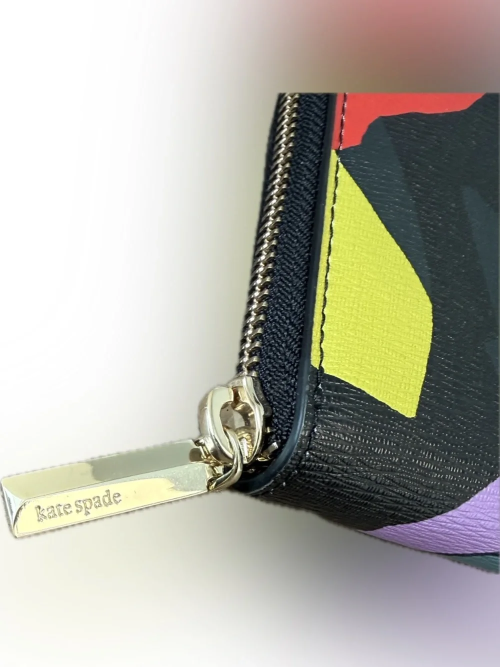 ♠️KATE SPADE♠️Spencer Floral Collage Zip-Around Continental Wallet/NWOT